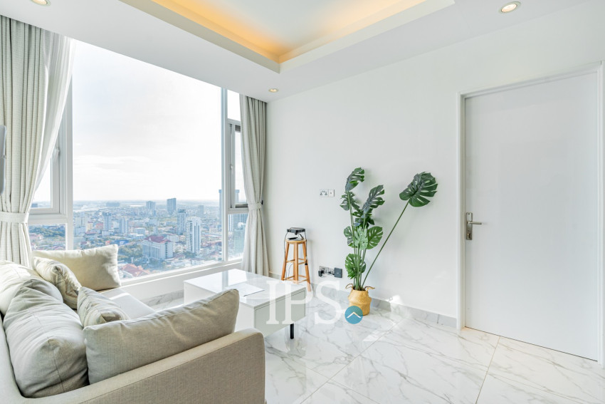 2 Bedroom Condo For Rent - J Tower 2, BKK1, Phnom Penh