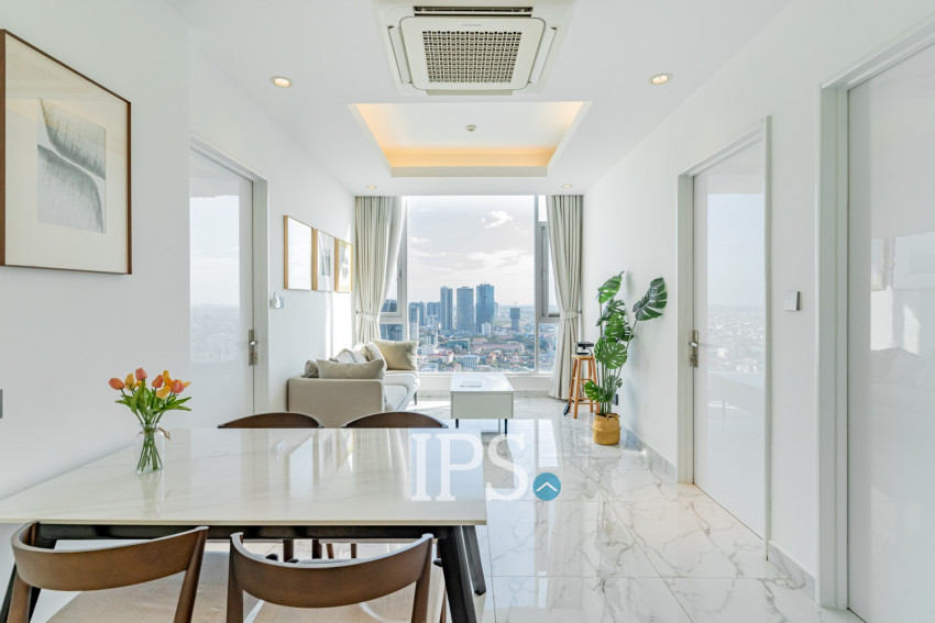 2 Bedroom Condo For Rent - J Tower 2, BKK1, Phnom Penh