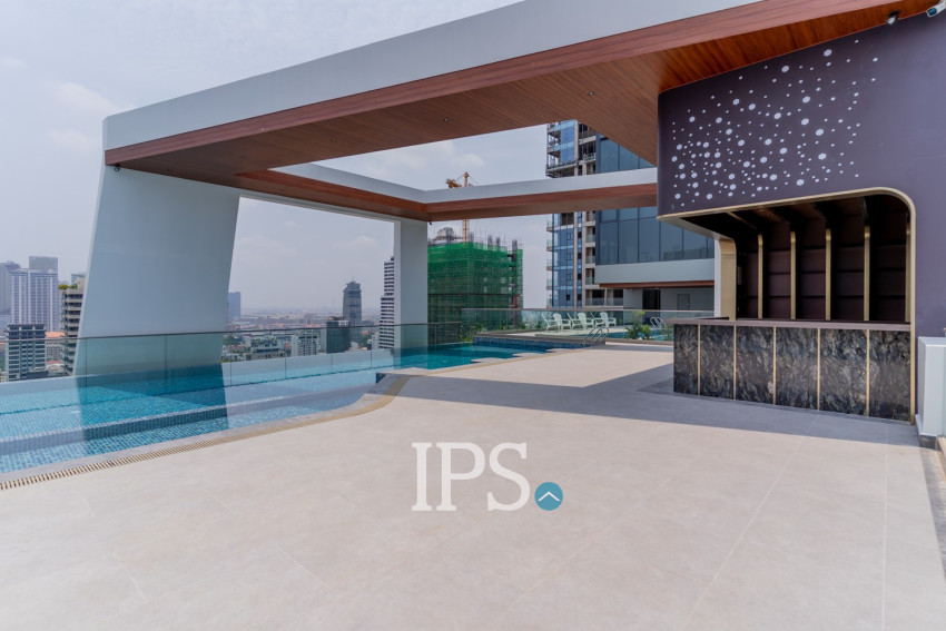 4 Bedroom Serviced Apartment For Rent - BKK1, Phnom Penh