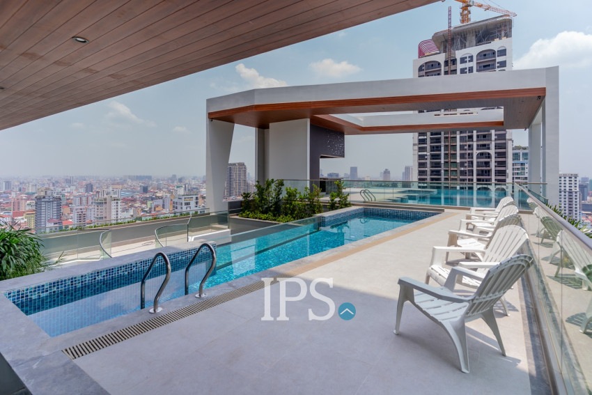 4 Bedroom Serviced Apartment For Rent - BKK1, Phnom Penh