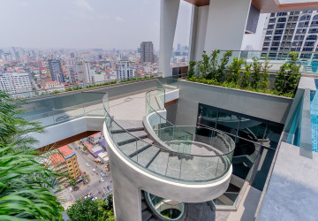 4 Bedroom Serviced Apartment For Rent - BKK1, Phnom Penh thumbnail