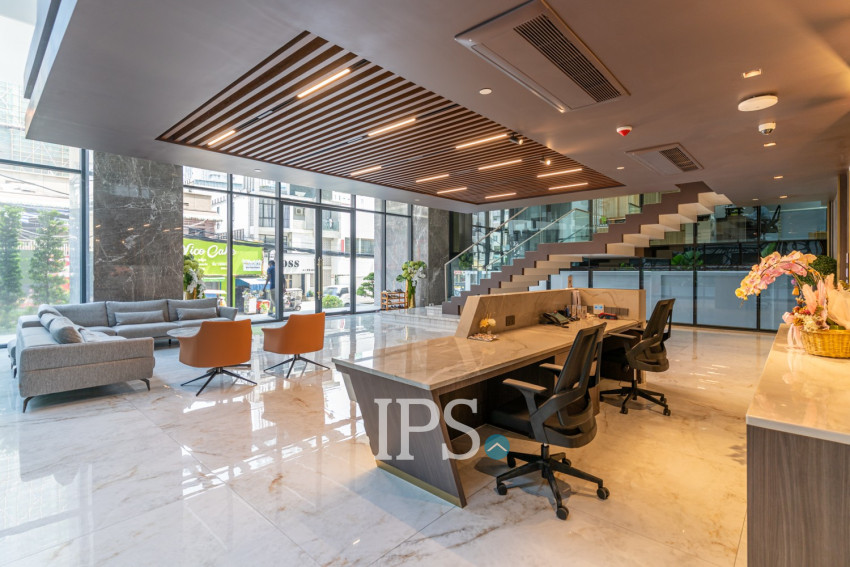 4 Bedroom Serviced Apartment For Rent - BKK1, Phnom Penh