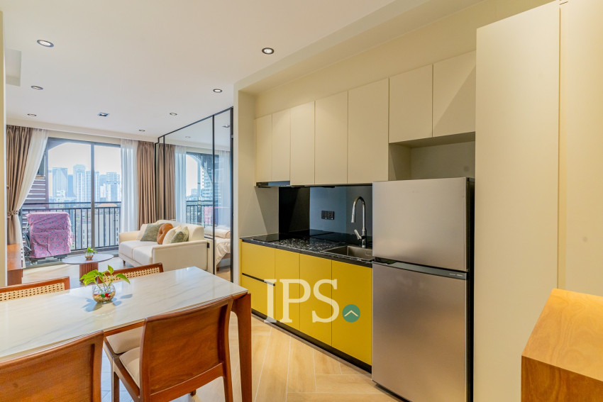 1 Bedroom Condo For Rent - Time Square 5, BKK1, Phnom Penh