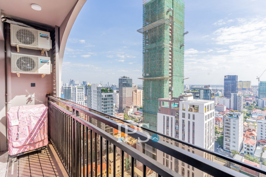 1 Bedroom Condo For Rent - Time Square 5, BKK1, Phnom Penh