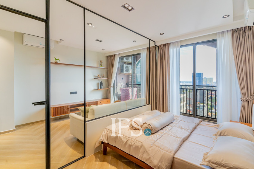 1 Bedroom Condo For Rent - Time Square 5, BKK1, Phnom Penh