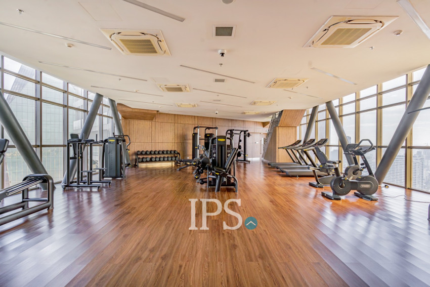 3 Bedroom Condo For Rent - The Peak, Tonle Bassac, Phnom Penh