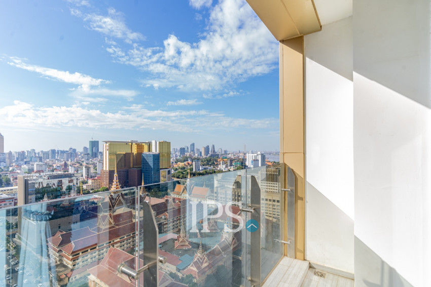 3 Bedroom Condo For Rent - The Peak, Tonle Bassac, Phnom Penh