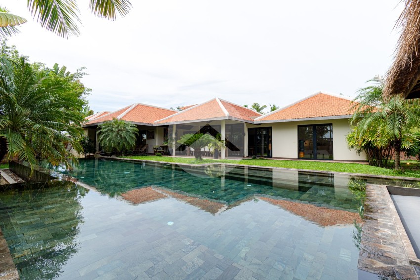 5 Bedroom Luxury Villa For Rent - Svay Dangkum, Siem Reap