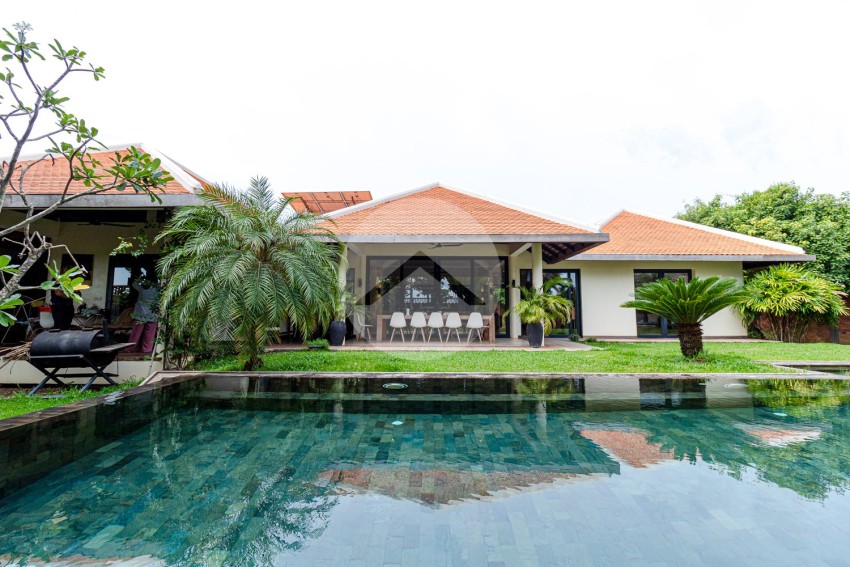 5 Bedroom Luxury Villa For Rent - Svay Dangkum, Siem Reap