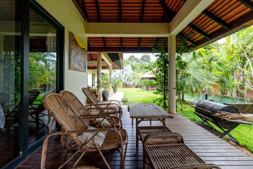 5 Bedroom Luxury Villa For Rent - Svay Dangkum, Siem Reap