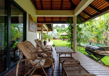 5 Bedroom Luxury Villa For Rent - Svay Dangkum, Siem Reap thumbnail