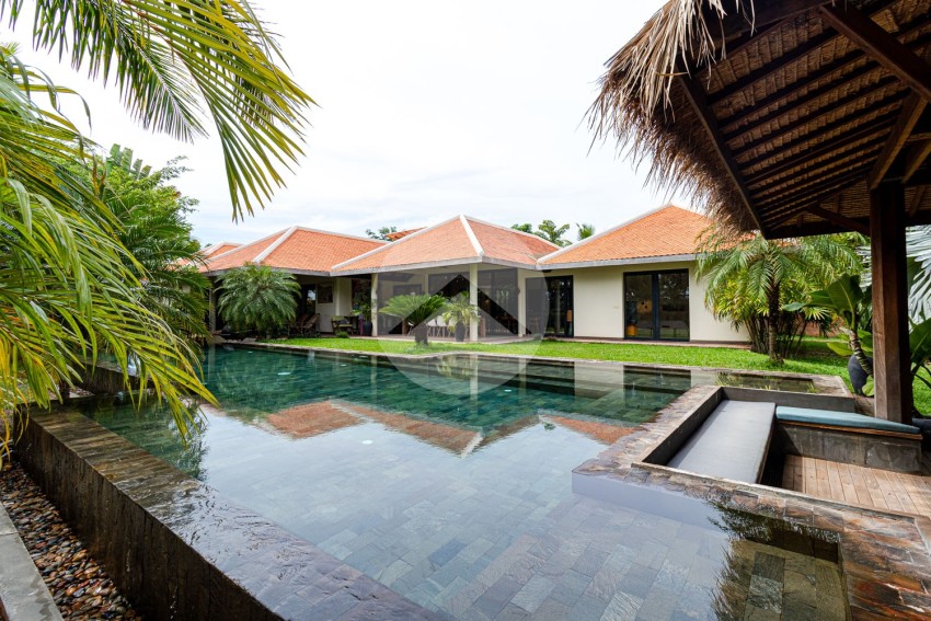 5 Bedroom Luxury Villa For Rent - Svay Dangkum, Siem Reap