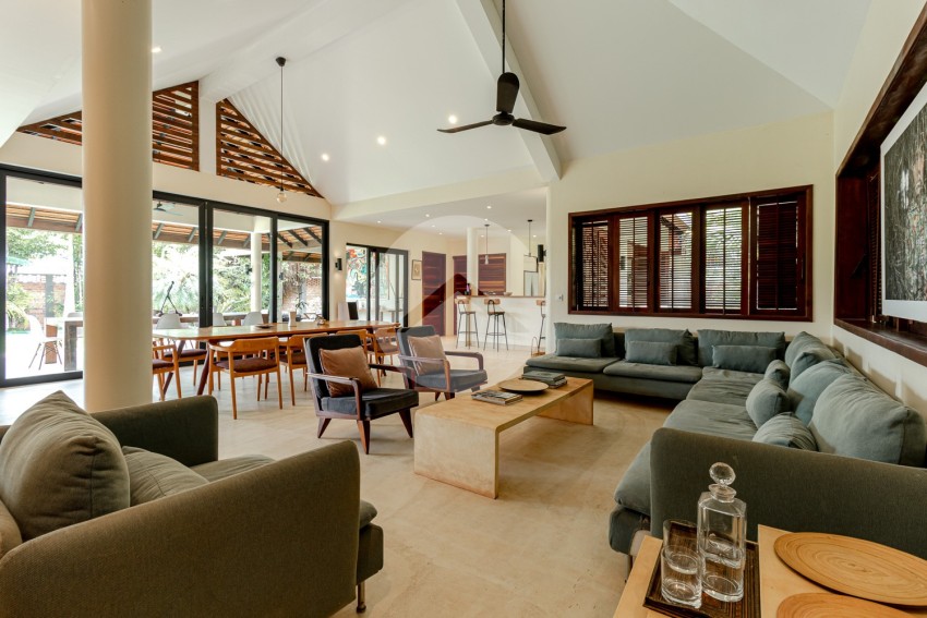 5 Bedroom Luxury Villa For Rent - Svay Dangkum, Siem Reap