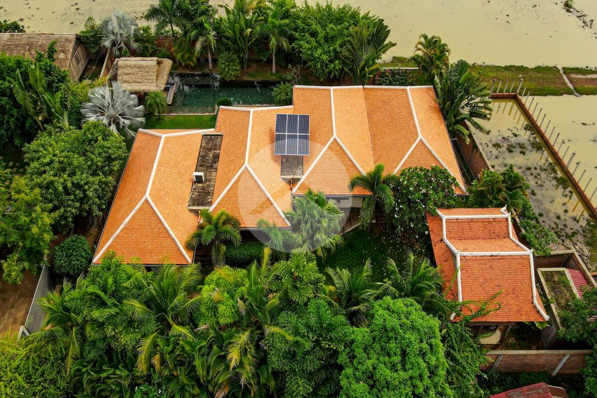 5 Bedroom Luxury Villa For Rent - Svay Dangkum, Siem Reap