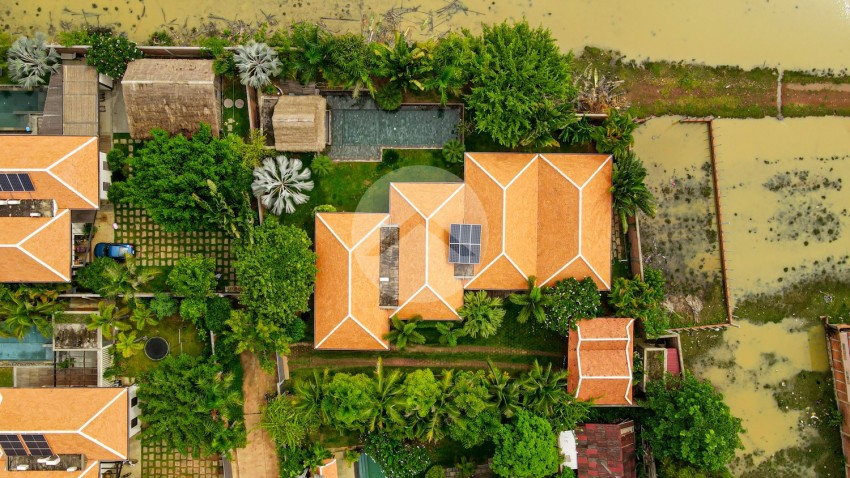 5 Bedroom Luxury Villa For Rent - Svay Dangkum, Siem Reap