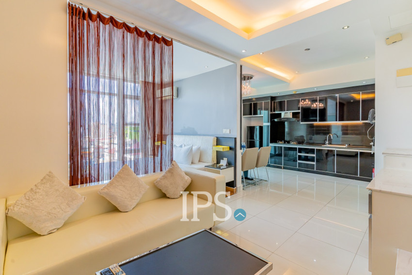 47 Sqm Studio Condo For Rent - Silvertown, BKK1, Phnom Penh