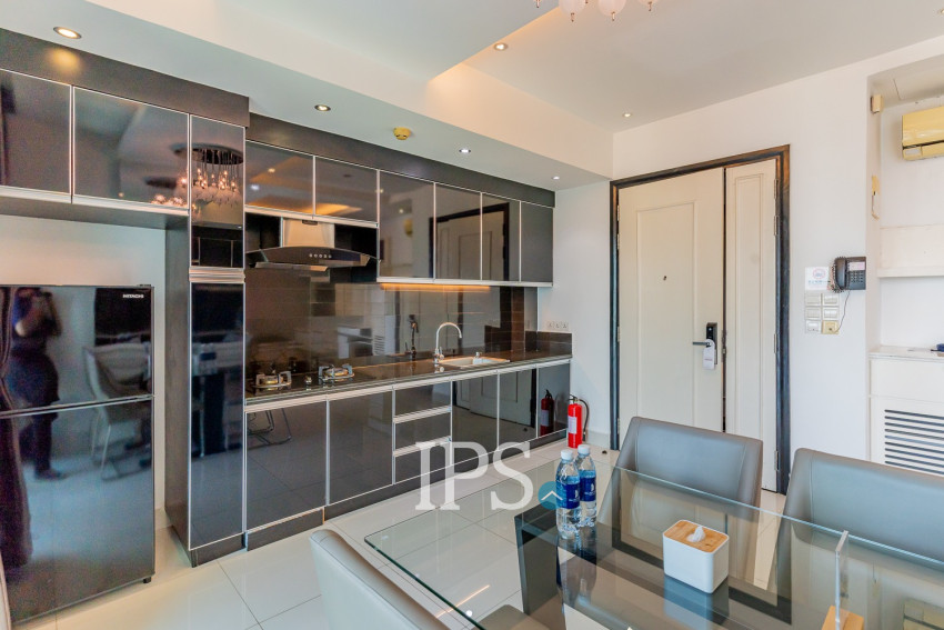 47 Sqm Studio Condo For Rent - Silvertown, BKK1, Phnom Penh