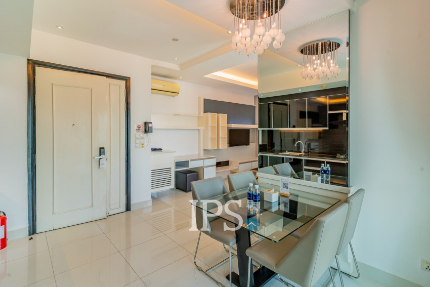 47 Sqm Studio Condo For Rent - Silvertown, BKK1, Phnom Penh