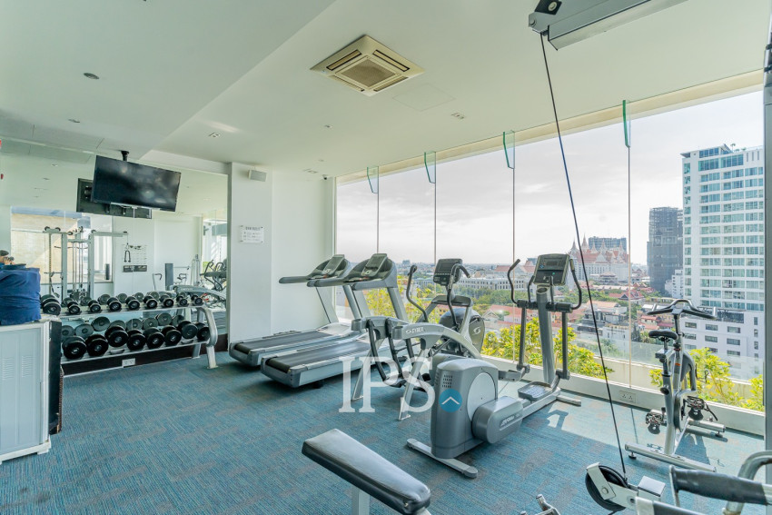 47 Sqm Studio Condo For Rent - Silvertown, BKK1, Phnom Penh