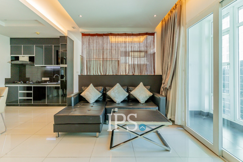 47 Sqm Studio Condo For Rent - Silvertown, BKK1, Phnom Penh