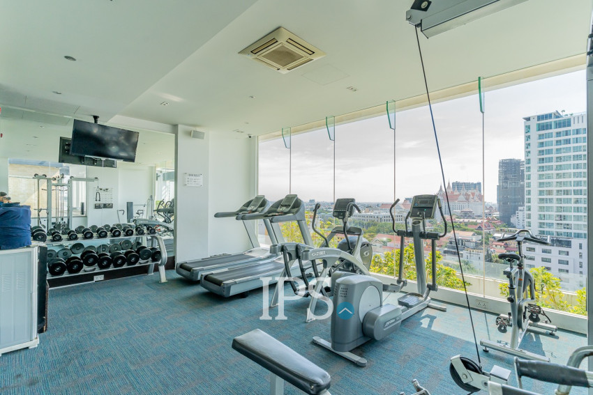 47 Sqm Studio Condo For Rent - Silvertown, BKK1, Phnom Penh