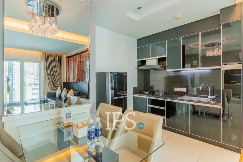 47 Sqm Studio Condo For Rent - Silvertown, BKK1, Phnom Penh