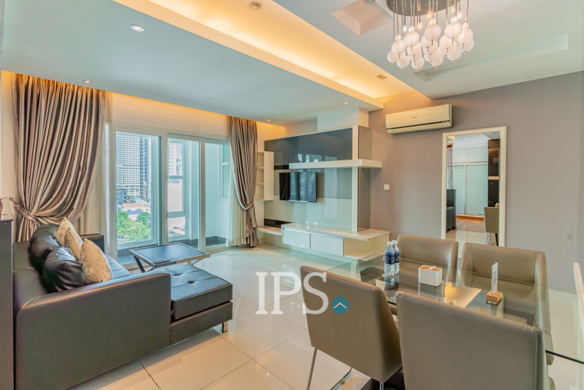 47 Sqm Studio Condo For Rent - Silvertown, BKK1, Phnom Penh