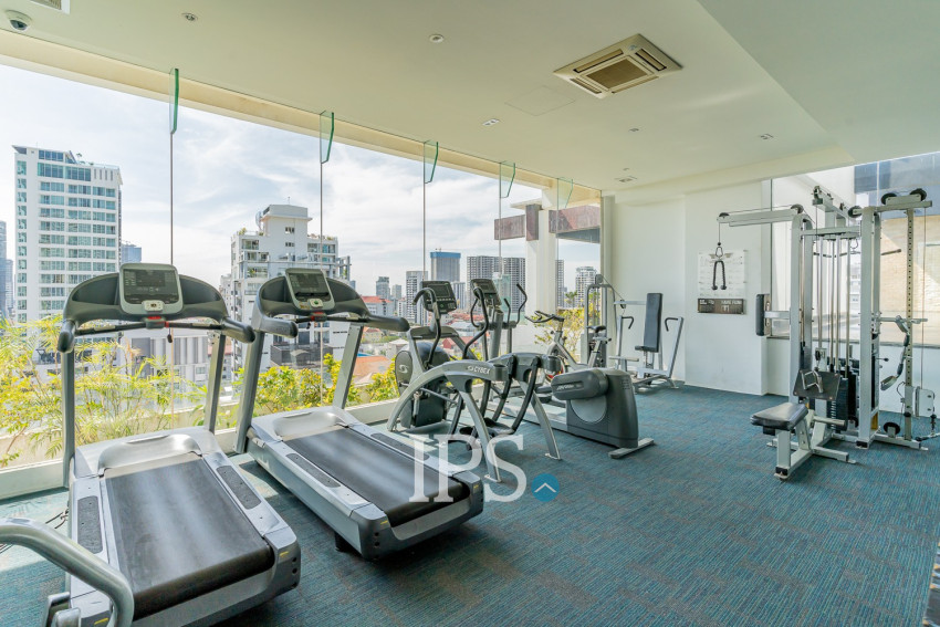 47 Sqm Studio Condo For Rent - Silvertown, BKK1, Phnom Penh