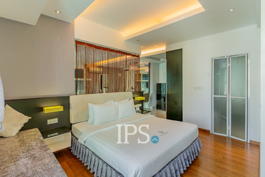 47 Sqm Studio Condo For Rent - Silvertown, BKK1, Phnom Penh