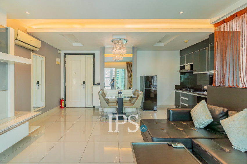 47 Sqm Studio Condo For Rent - Silvertown, BKK1, Phnom Penh