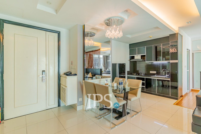 47 Sqm Studio Condo For Rent - Silvertown, BKK1, Phnom Penh