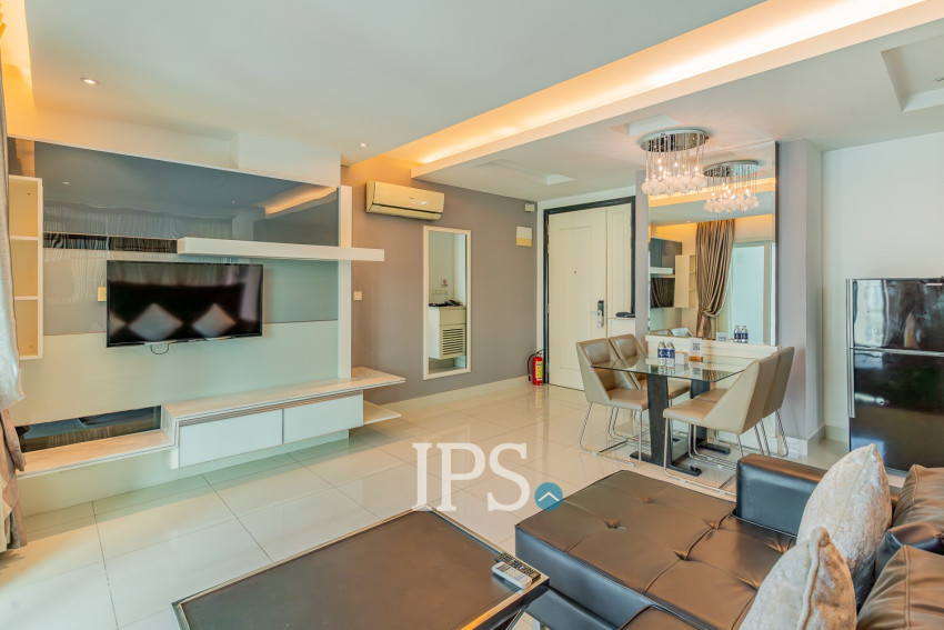 47 Sqm Studio Condo For Rent - Silvertown, BKK1, Phnom Penh