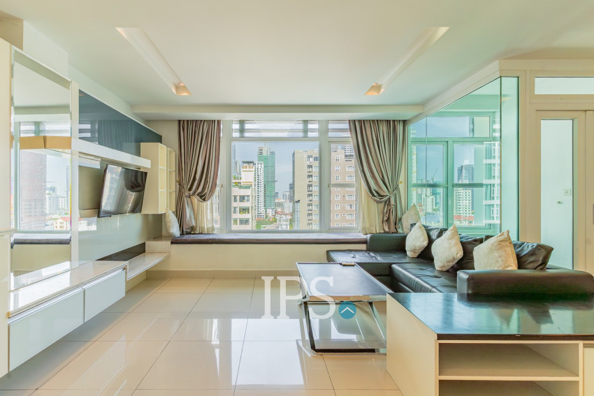 2 Bedroom Condo For Rent - Silvertown, BKK1, Phnom Penh