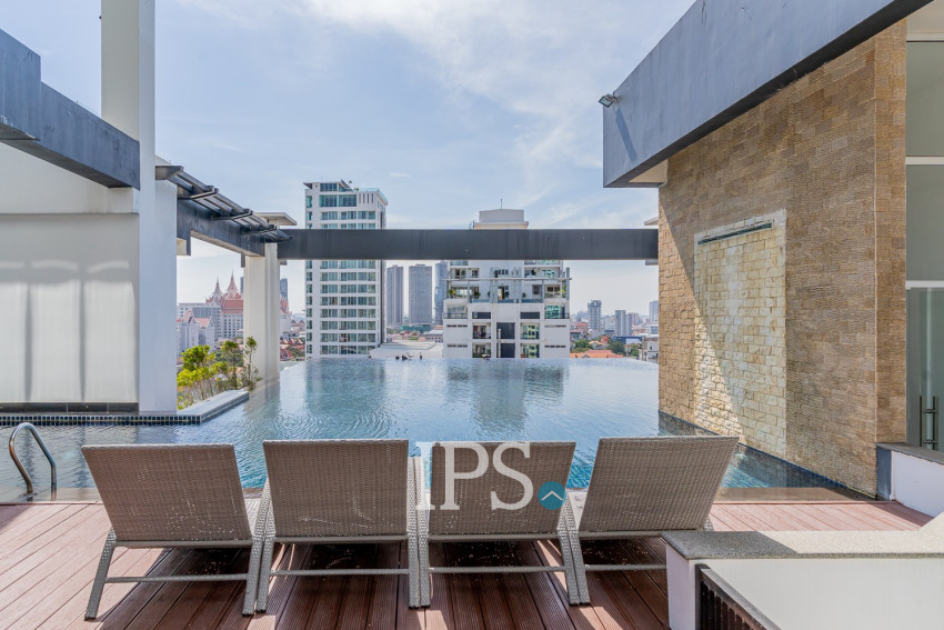 2 Bedroom Condo For Rent - Silvertown, BKK1, Phnom Penh
