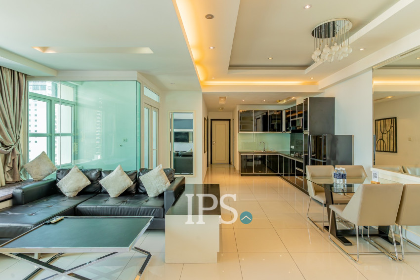 2 Bedroom Condo For Rent - Silvertown, BKK1, Phnom Penh