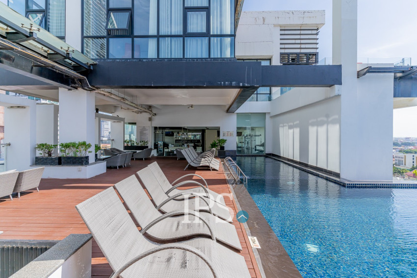 2 Bedroom Condo For Rent - Silvertown, BKK1, Phnom Penh