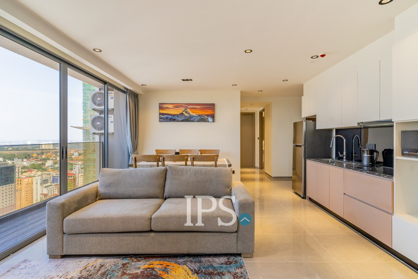 3 Bedroom Condo For Rent - Time Square 5, Boeung Keng Kang 1, Phnom Penh