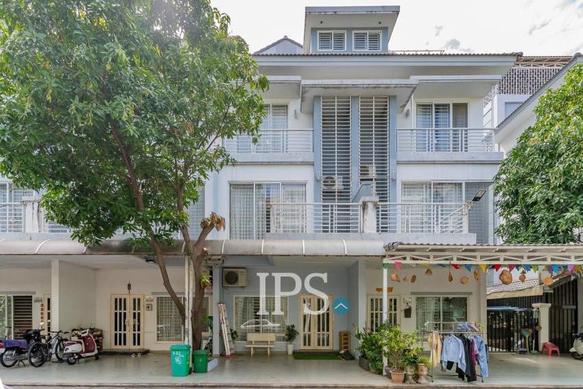 4 Bedroom Twin Villa For Rent - Borey Peng Houth The Star Quaterial, Sen Sok, Phnom Penh