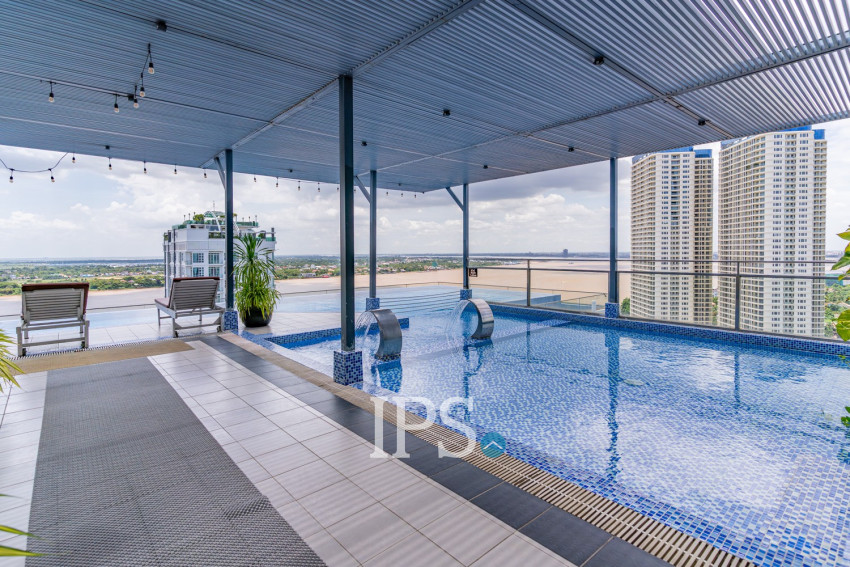 1 Bedroom Condo For Rent - Mekong View 6, Chroy Changvar, Phnom Penh