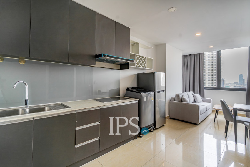 1 Bedroom Condo For Rent - Mekong View 6, Chroy Changvar, Phnom Penh