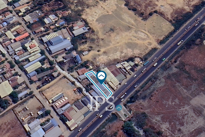 351 Sqm Land with Warehouse For Rent - Samraong Kraom, Phnom Penh