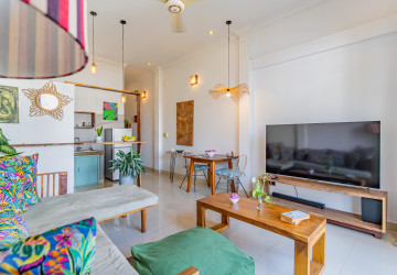 Renovated 1 Bedroom Apartment For Rent - Phsar Kandal 1, Phnom Penh thumbnail