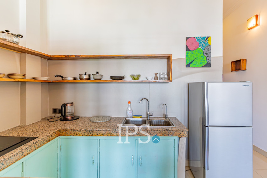 Renovated 1 Bedroom Apartment For Rent - Phsar Kandal 1, Phnom Penh