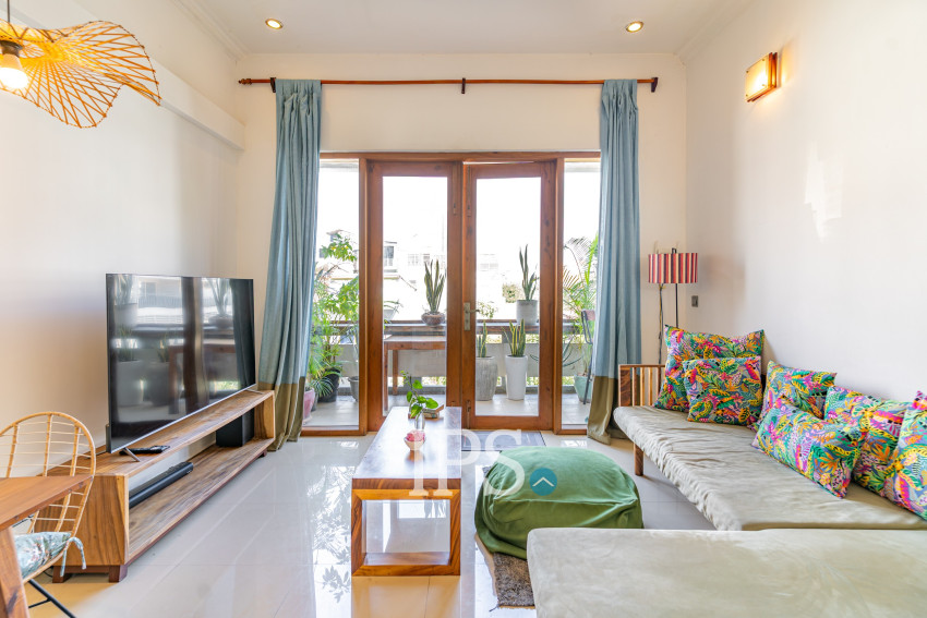 Renovated 1 Bedroom Apartment For Rent - Phsar Kandal 1, Phnom Penh