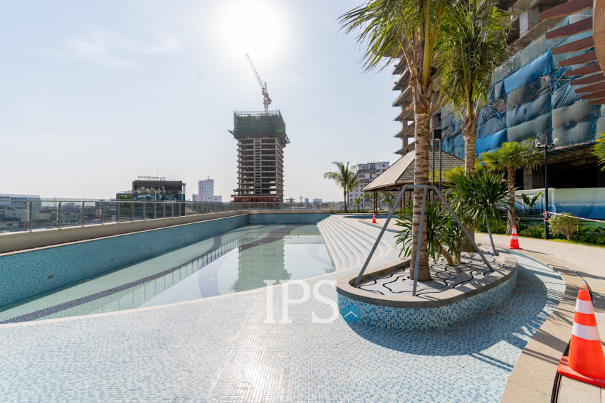 1 Bedroom Condo For Rent - The Pinnacle, Tonle Bassac, Phnom Penh