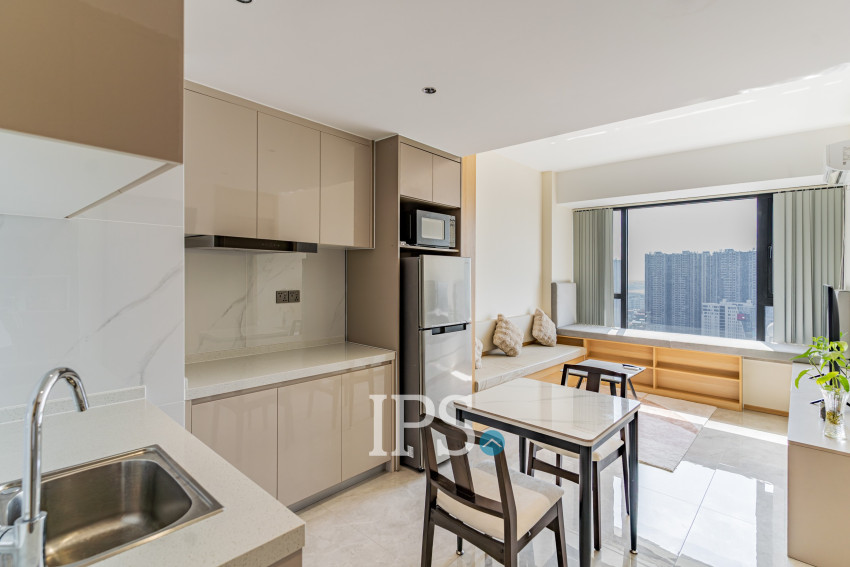 1 Bedroom Condo For Rent - The Pinnacle, Tonle Bassac, Phnom Penh