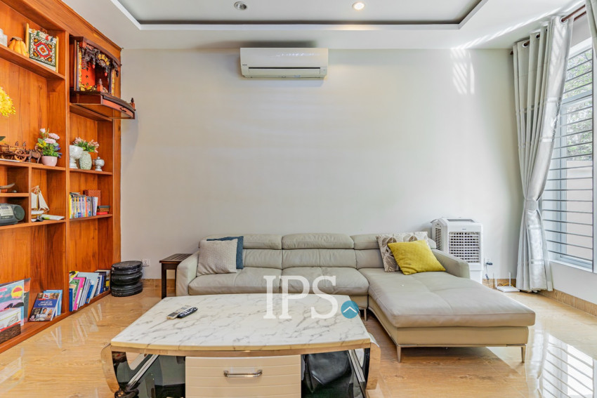 4 Bedroom Corner Villa For Rent - Grand Chroy Chongvar, Chroy Changvar,  Phnom Penh