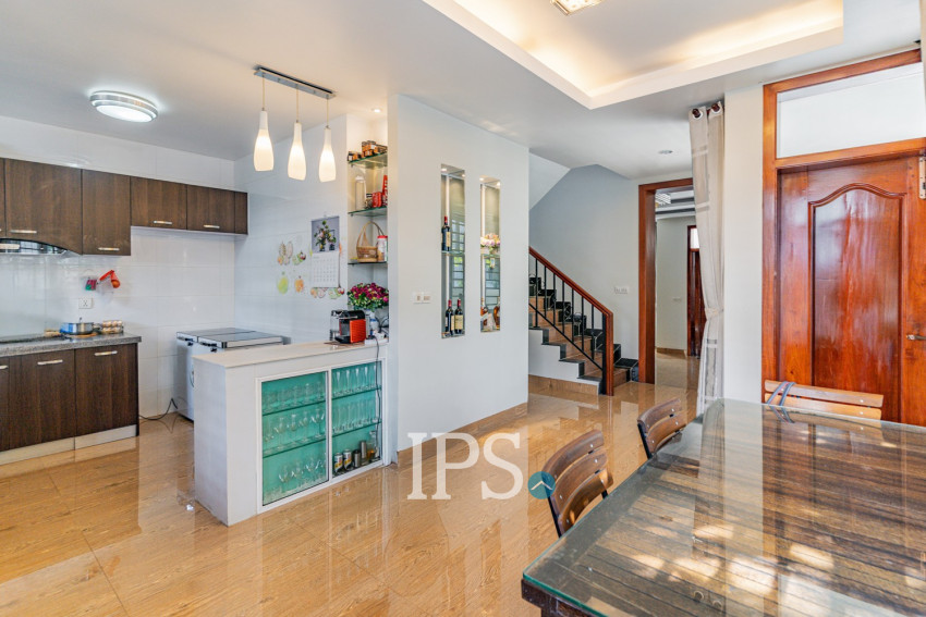 4 Bedroom Corner Villa For Rent - Grand Chroy Chongvar, Chroy Changvar,  Phnom Penh