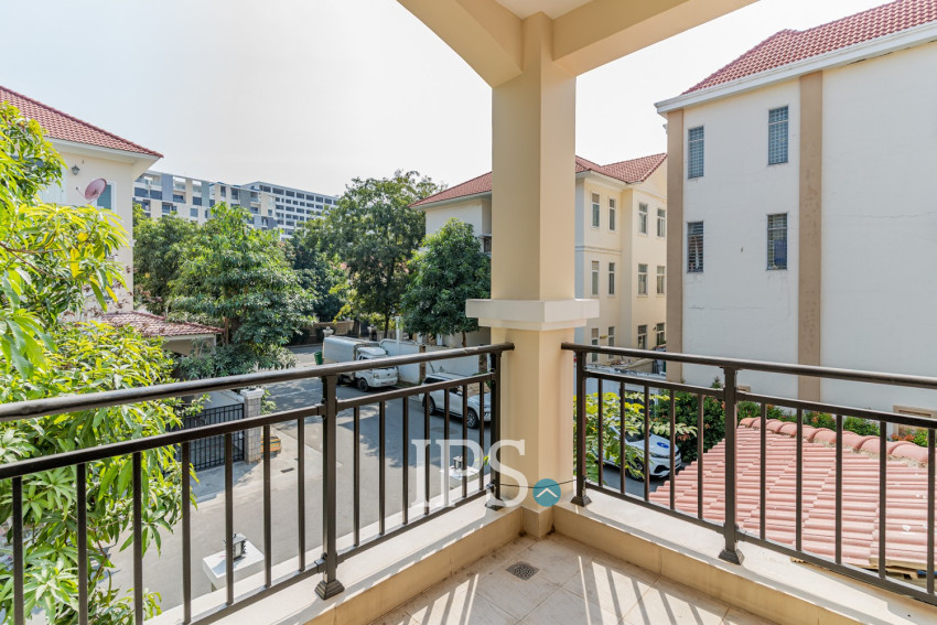 4 Bedroom Corner Villa For Rent - Grand Chroy Chongvar, Chroy Changvar,  Phnom Penh