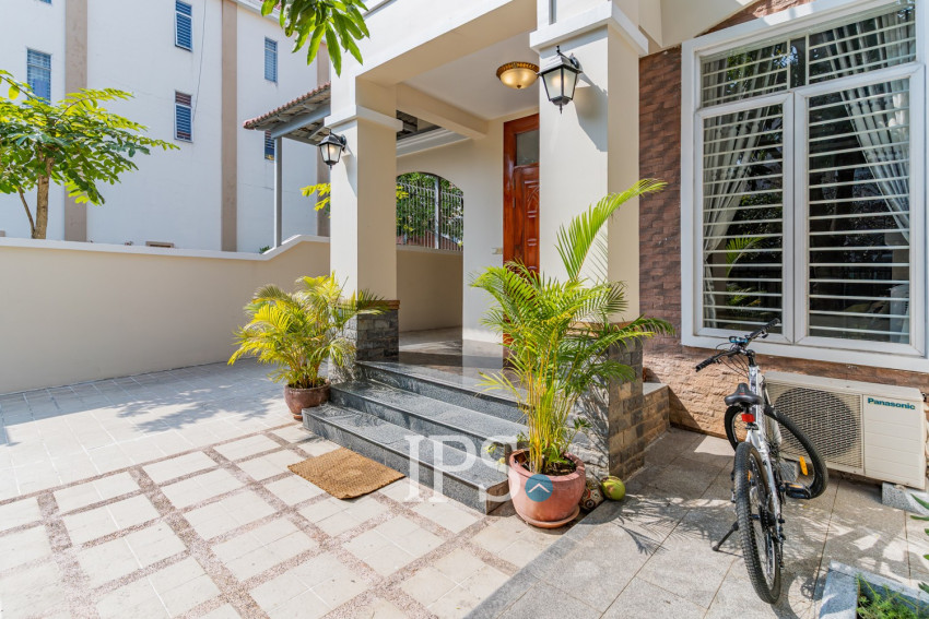4 Bedroom Corner Villa For Rent - Grand Chroy Chongvar, Chroy Changvar,  Phnom Penh